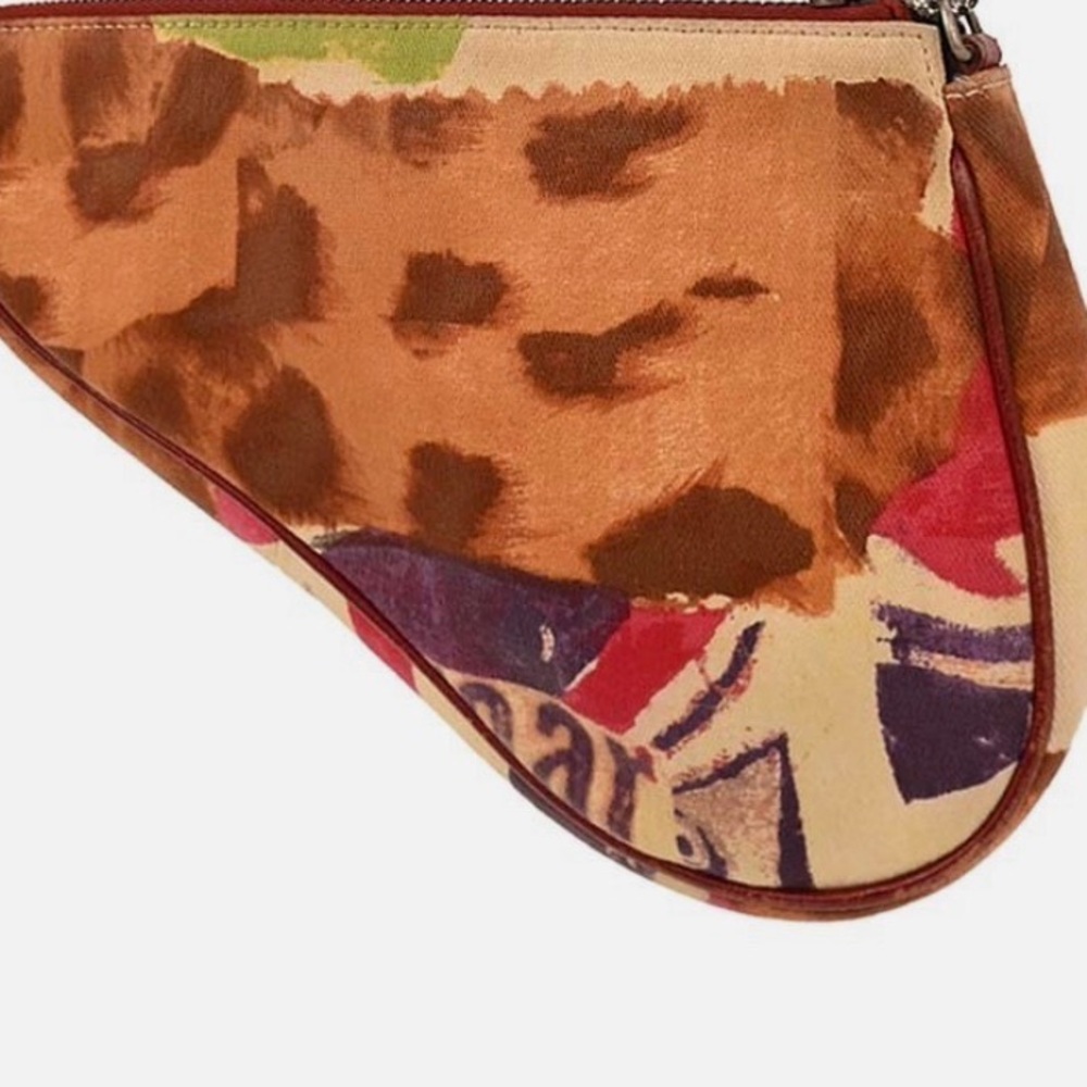 Auth Rare Dior Victim saddle Bag Limited Edition Galliano Vintage Y2K runway - Picture 5 of 10